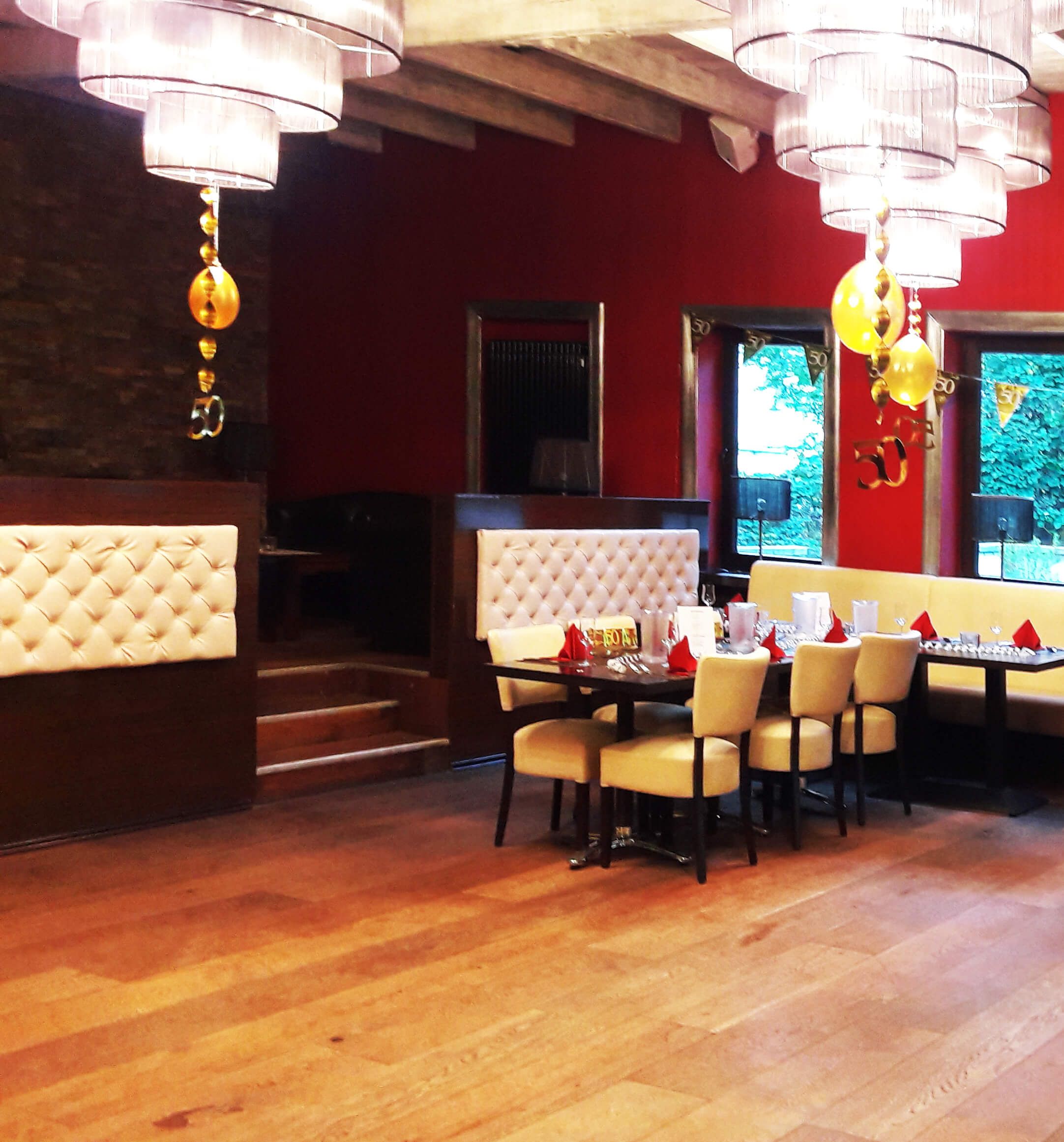 Festlichkeit im Restaurant Kantino