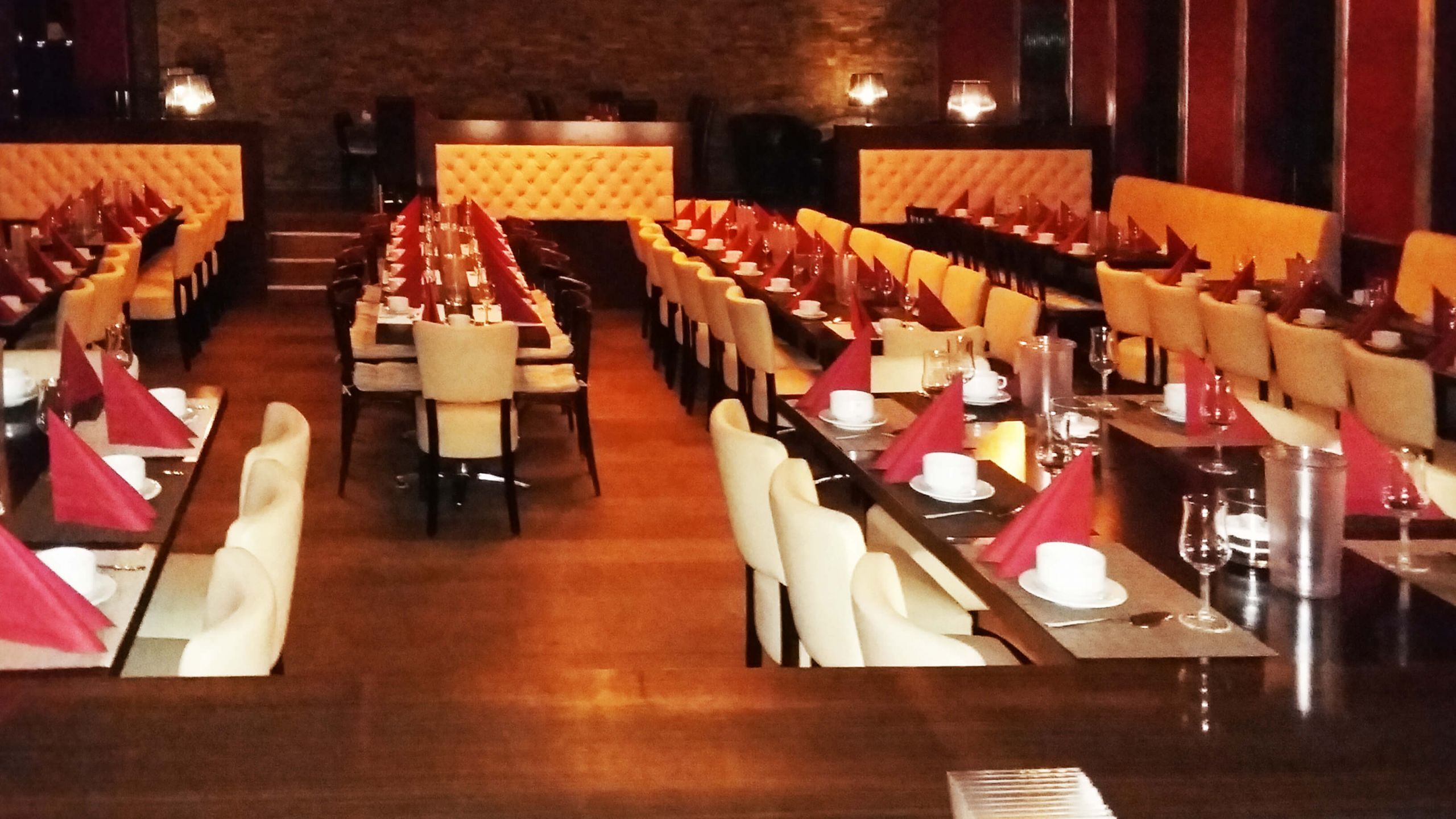 Feierlichkeit im Restaurant Kantino